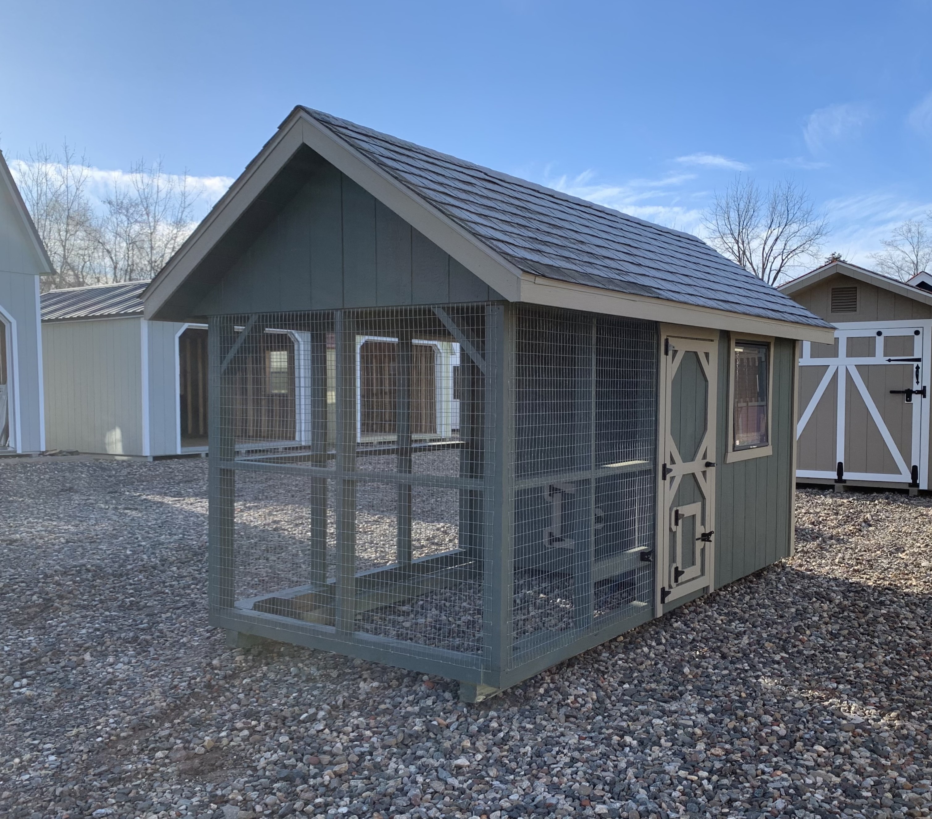 6x12 Coop in CT by Pine Creek Structures of Berlin