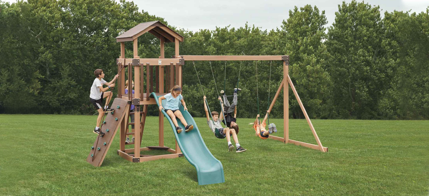 Swing Sets in CT by Pine Creek Structures