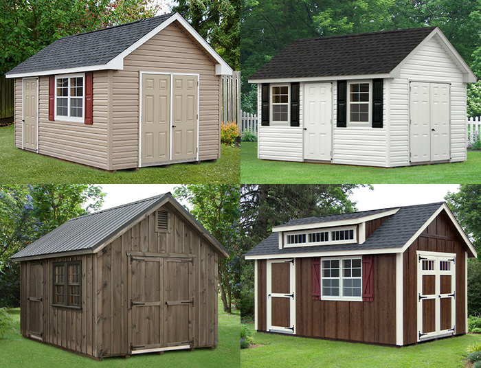 Custom Order A Cape Cod Storage Shed from Pine Creek Structures of Zelienople