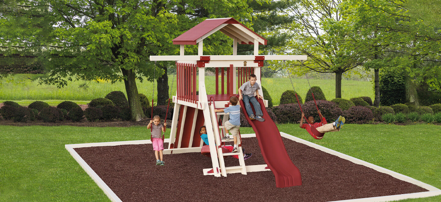 Swing Sets for Sale in CT by Pine Creek Structures