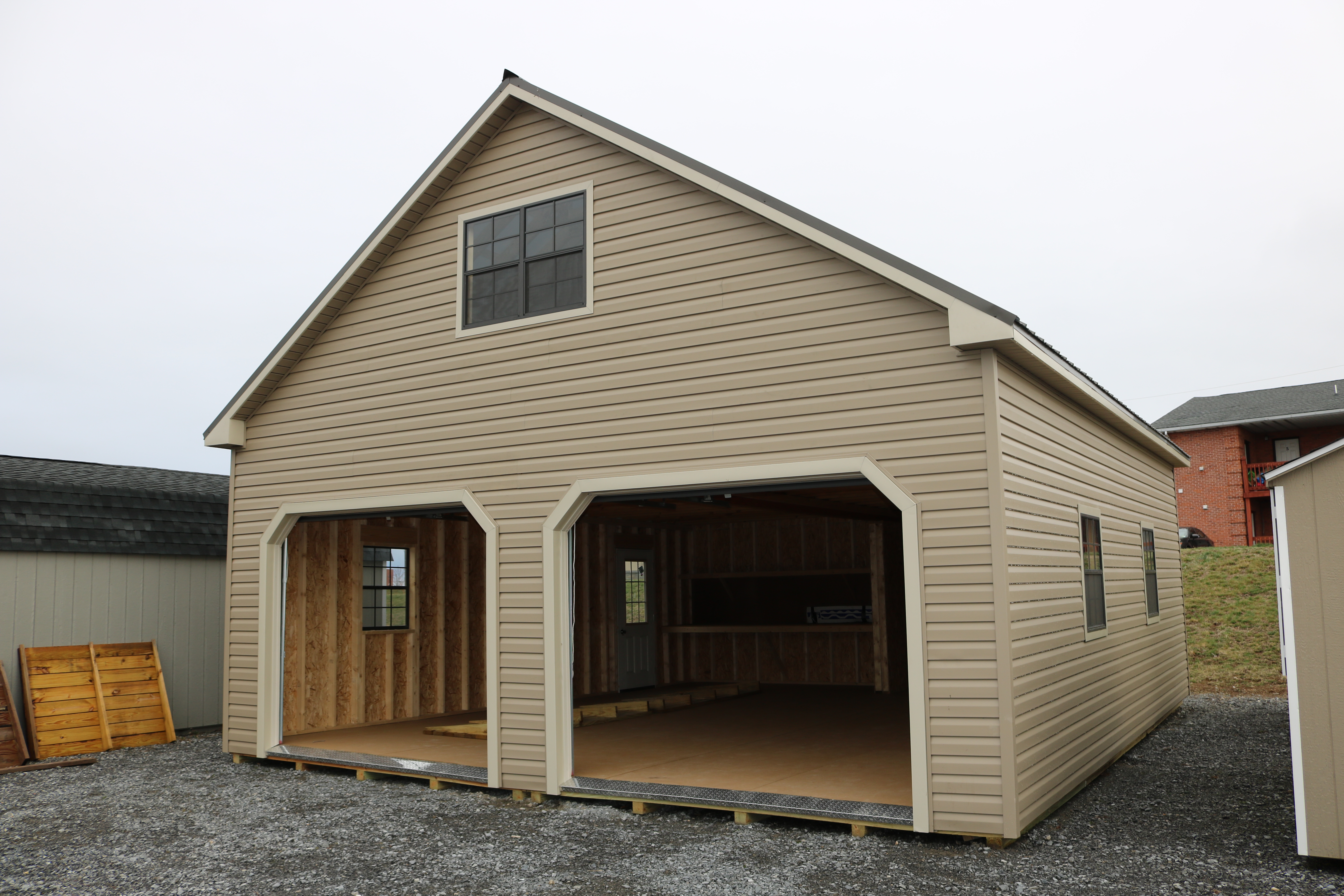 Pine Creek 24x28 Two Story Cape Cod Garage Barn Barns Shed Sheds in Martinsburg WV 25404