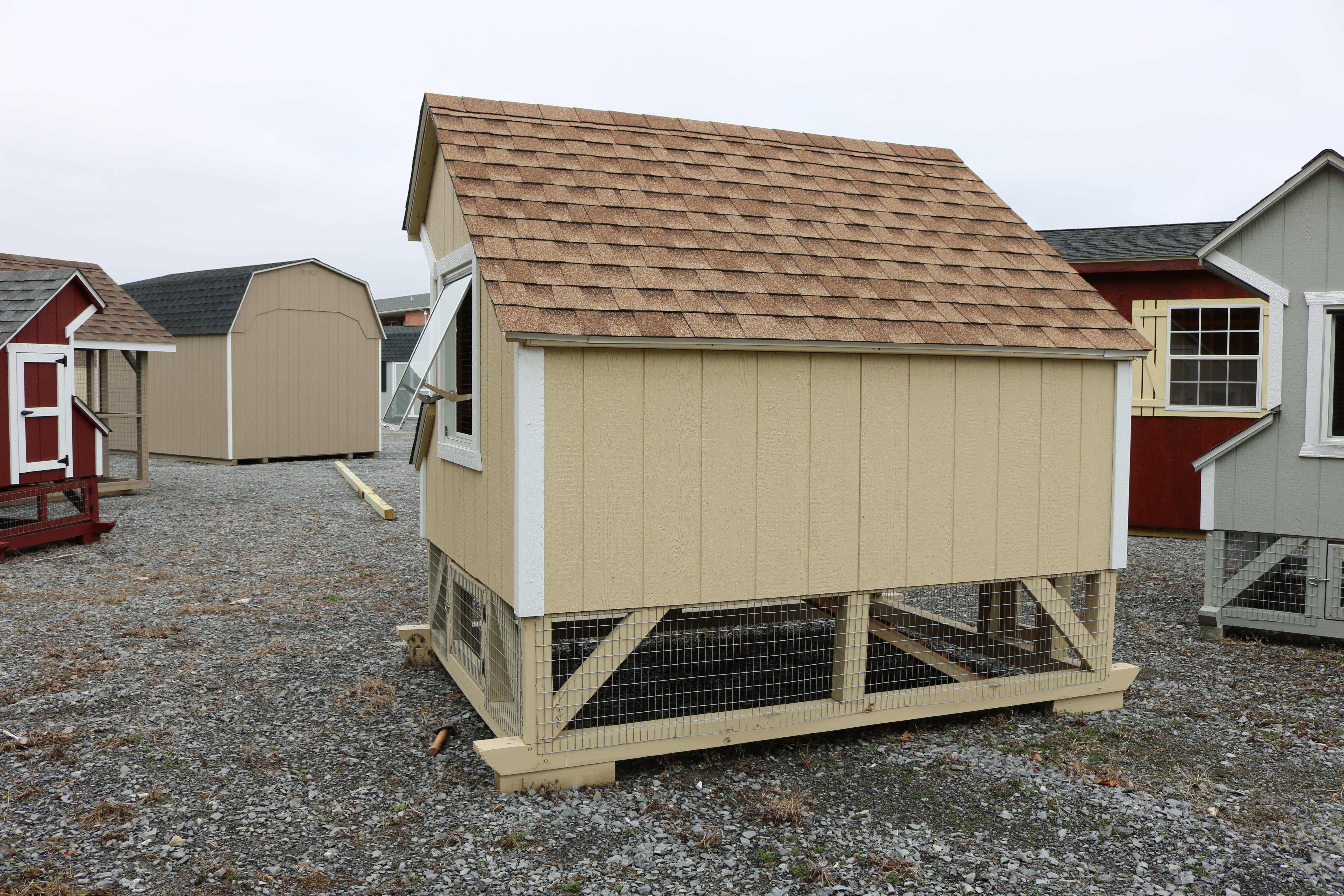 Pine Creek 6x8 Chicken Coop Barn Barns Shed Sheds in Martinsburg WV 25404