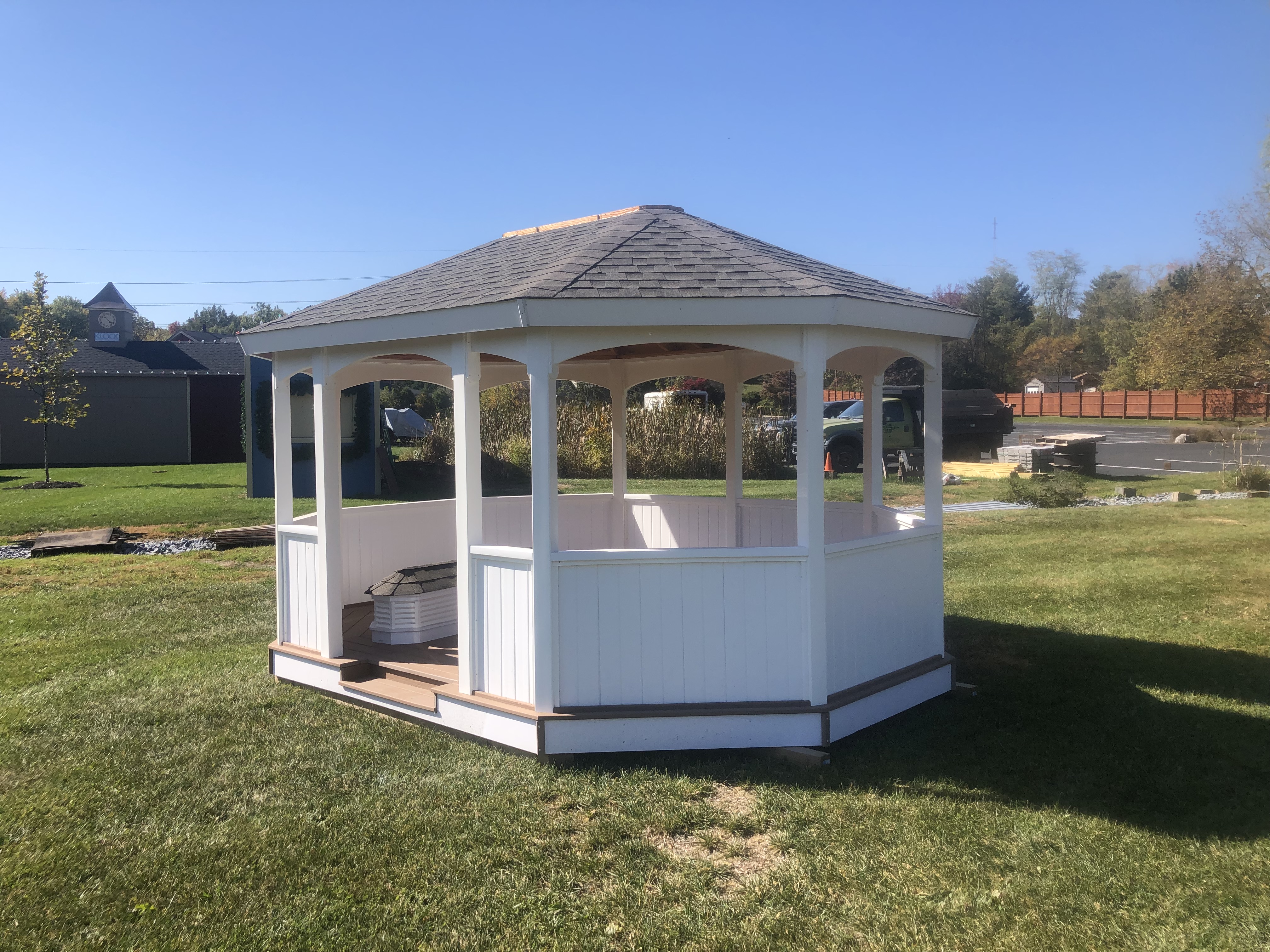 Et-00379 12x16 Oval gazebo