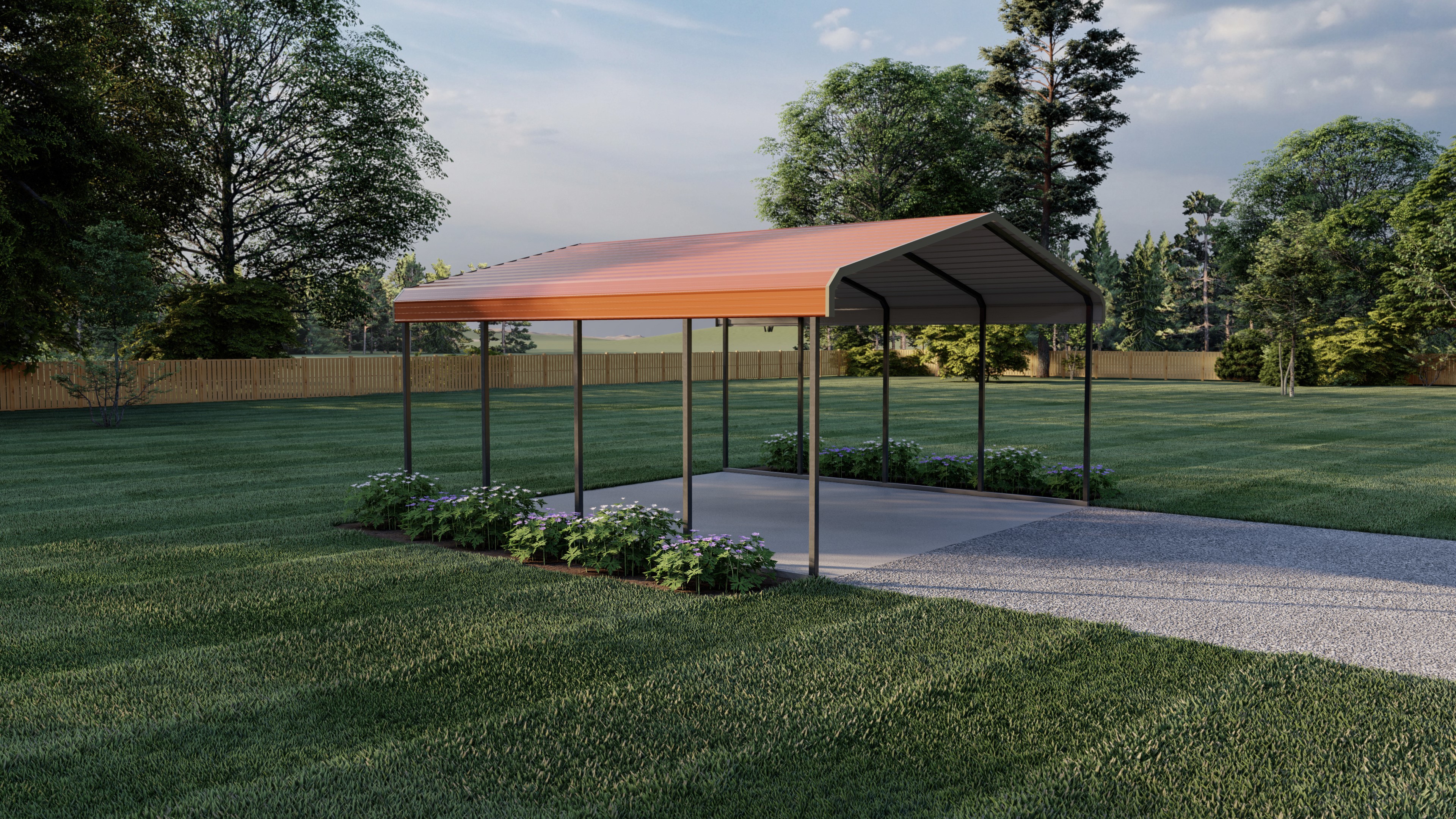 12x21 Premium carport 12x21 is $2595.00 free delivery & setup