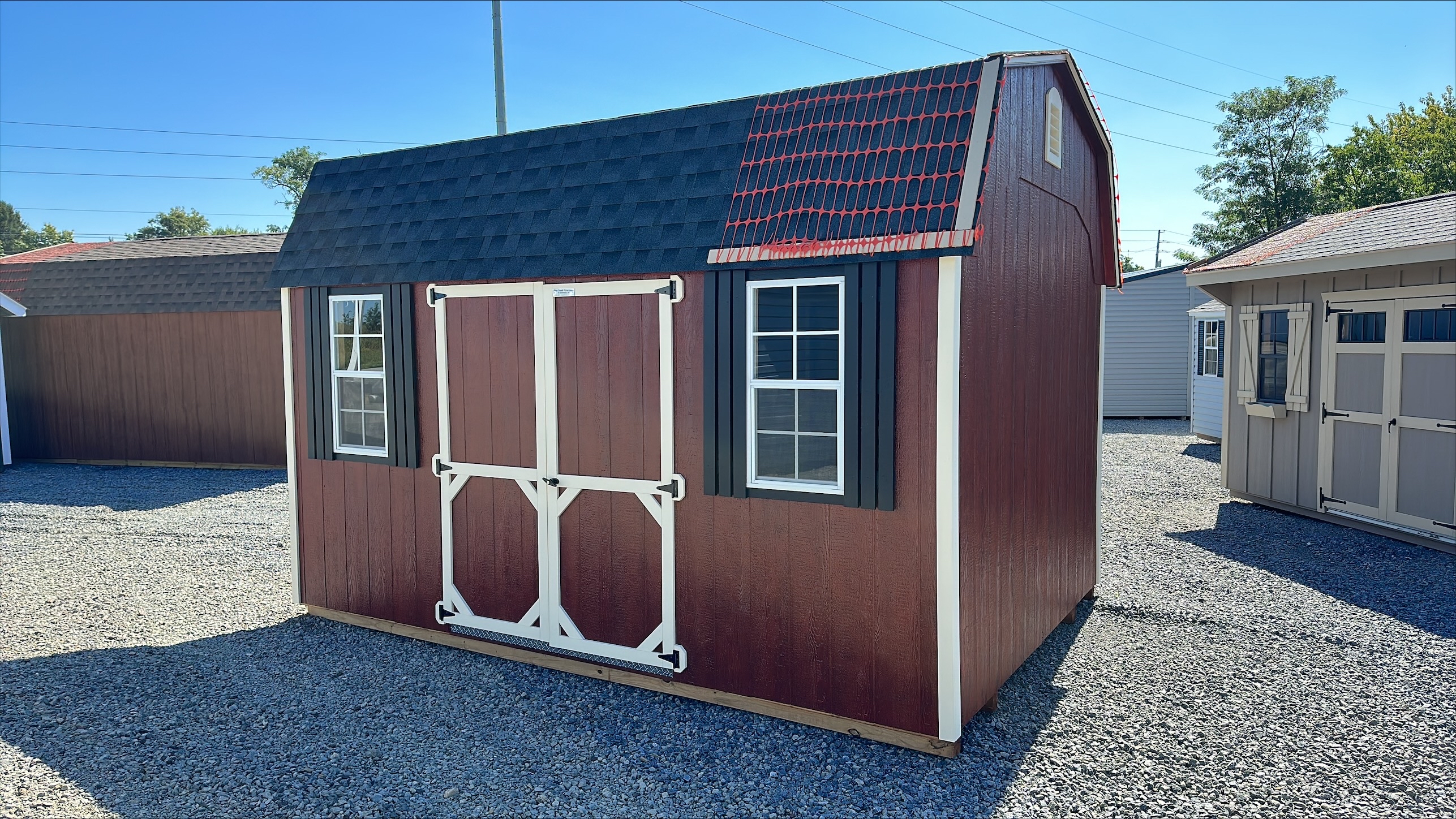 10x14 Madison Dutch Barn with Upgraded Flooring and Windows