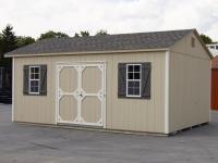 12x20 Front Entry Peak Prefab Storage Shed