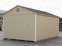 12x20 Front Entry Peak Prefab Storage Shed