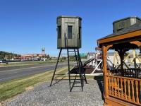 6'x6' Octagon Hunting Blind with extendable metal stand from Pine Creek Structures in Harrisburg, PA