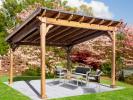 12 x 14 Wood Lean To Pavilion